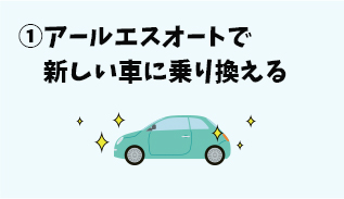 アールエスオートで新しい車に乗り換える